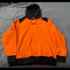 Under Armour orange storm hoodie
